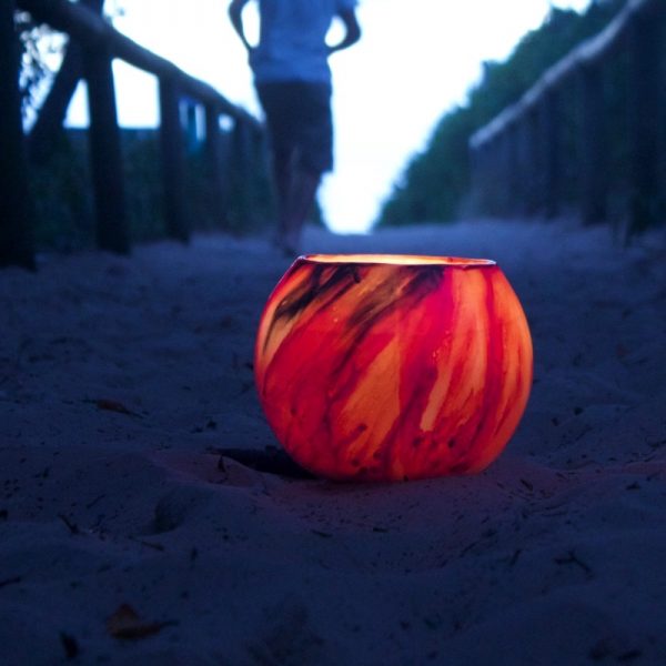 Mars Lantern glows brilliant red with highlights of ebony. Photo: Frank Gumley